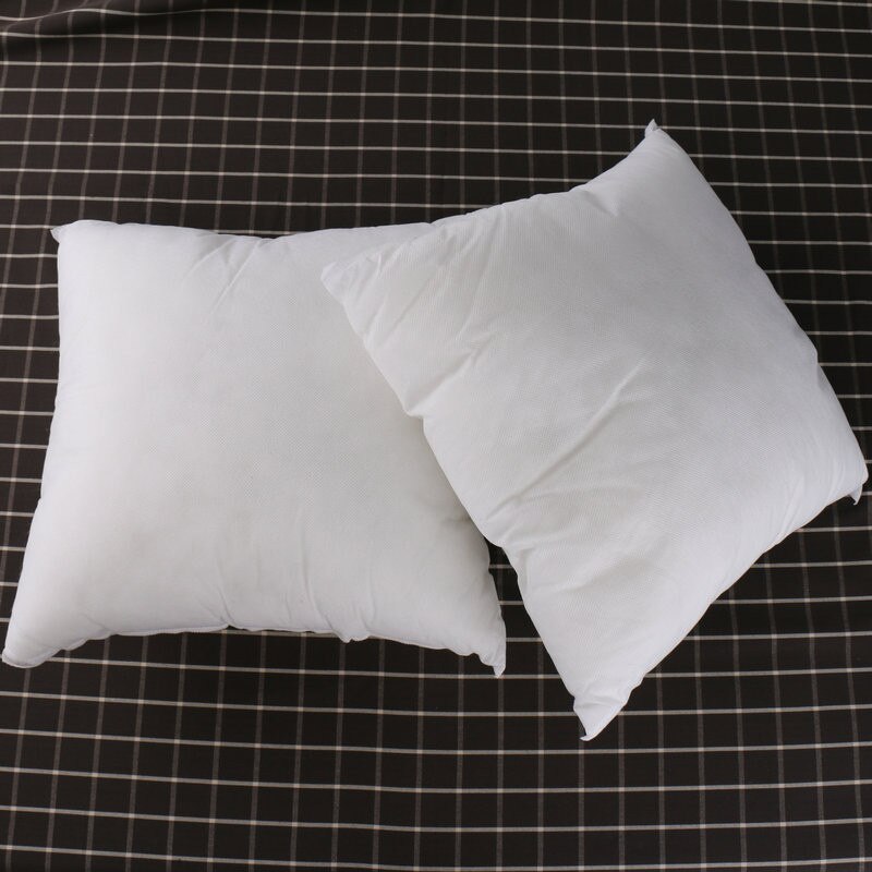 Non-woven Kussen Kussen Kern Indoor Decoratie Witte Zachte Hoofd Kussen Interne Vulling Sofa Kussen 45*45 Cm # YL10