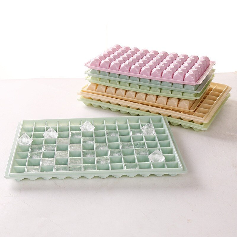 Diamond Ice Tray Ice Box Frozen Ice Cube Mold 60/96 Grids