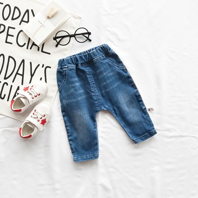 Celveroso pantalon en Jean pour bébé | Sarouel, pantalon , doux et résistant, pantalon PP, pour bébé garçon, à la , décontracté, en coton, collection printemps: 18M