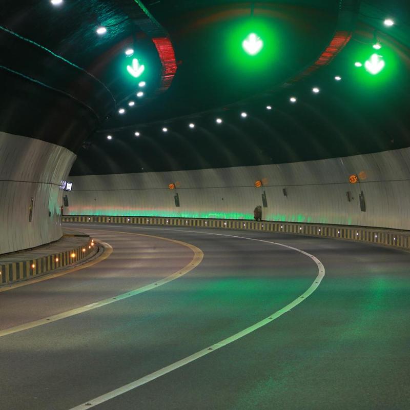 IP67 12LED 0.36W Powered Tunnel Guidance Light LED Wall Mount Maker Lamp Plastic Engineering Safety Road Safety Road Stud Light