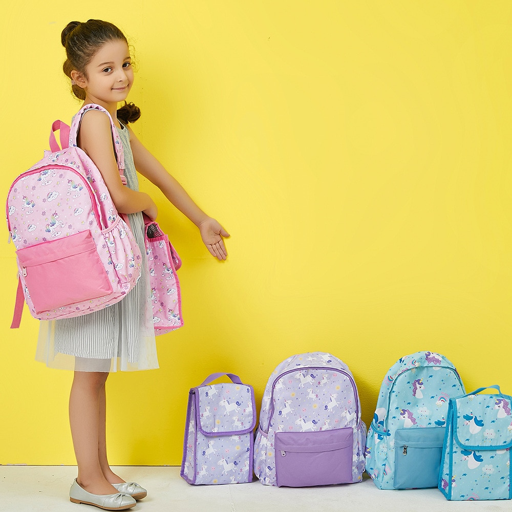 Meisjes Schooltassen Voor Kinderen Rugzak Met Lunch Tas Eenhoorn Leuke Cartoon Rugzak Kinderen Schooltas Voor Meisjes Mochila Escolar