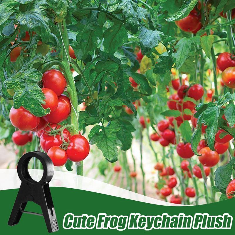 Clips para plantas trepadoras, 100 piezas, soporte para tallo de planta, Clips para orquídeas, suministros de jardinería, Clip para plantas trepadoras, reutilizable