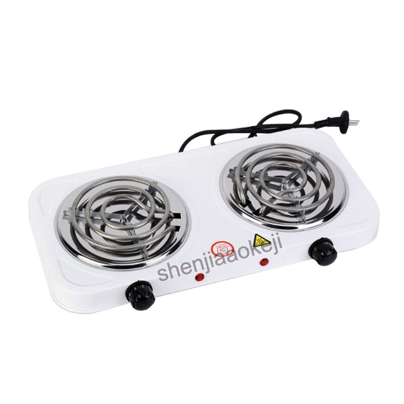 Huishoudelijke Verwarming Kachel Ijzer Brander Koffie Heater Dubbele Kop Non-Radiative Elektrische Oven Keuken Hotplates Fornuis 1Pc