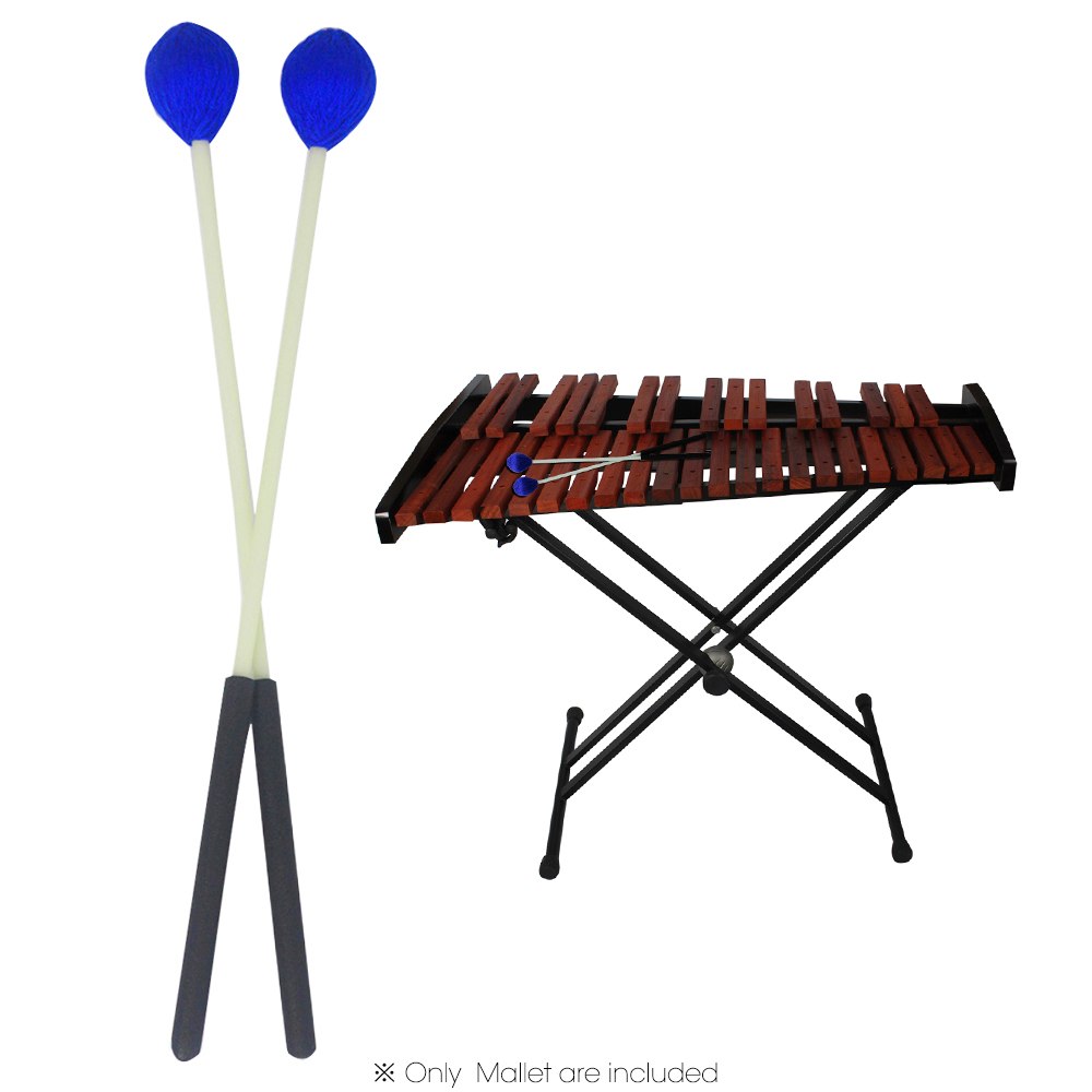 Primære marimba stick mallets xylofon glockensplel hammer med fiberglas håndtag percussion instrument tilbehør