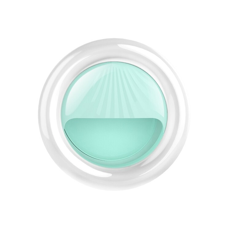 RK34 Oplaadbare Schoonheid Selfie Licht Selfie Clip Flash Licht Invullen: Blauw