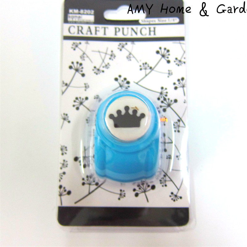 15mm Save Effort DIY Thin EVA Foam 1pcs Puncher Paper Card Cutter Scrapbooking Medium Hole Craft Punch Crown Shape