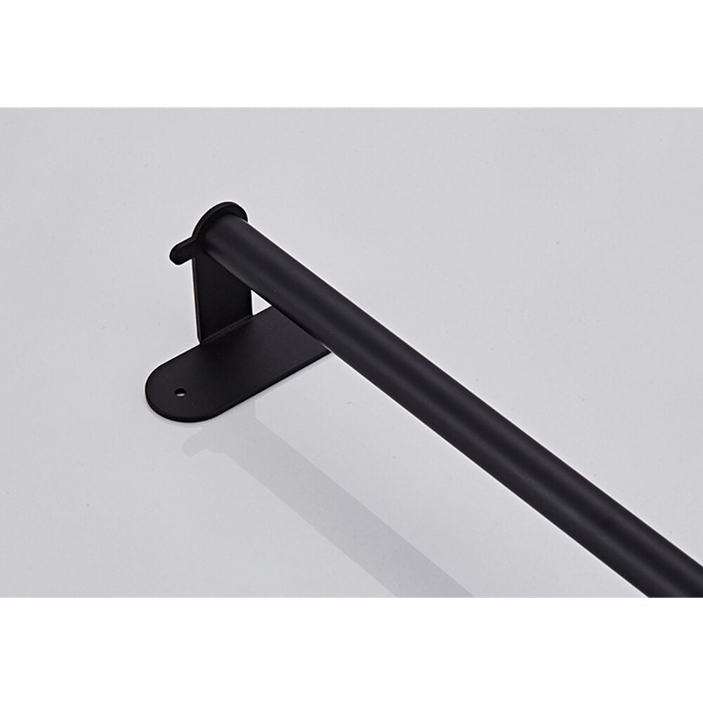 Pandeholder aluminiumsredskaber moderne vægmonteret hængende skinne bar opbevaringsholder stanset køkkenbøjle grydeholder