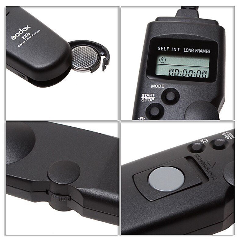 Godox EZB-C3 Digital Timer Remote Control Shutter Release For CANON EOS 5D 7D 50D 1D Mark II 1Ds III 5D Mark II 5D Mark III