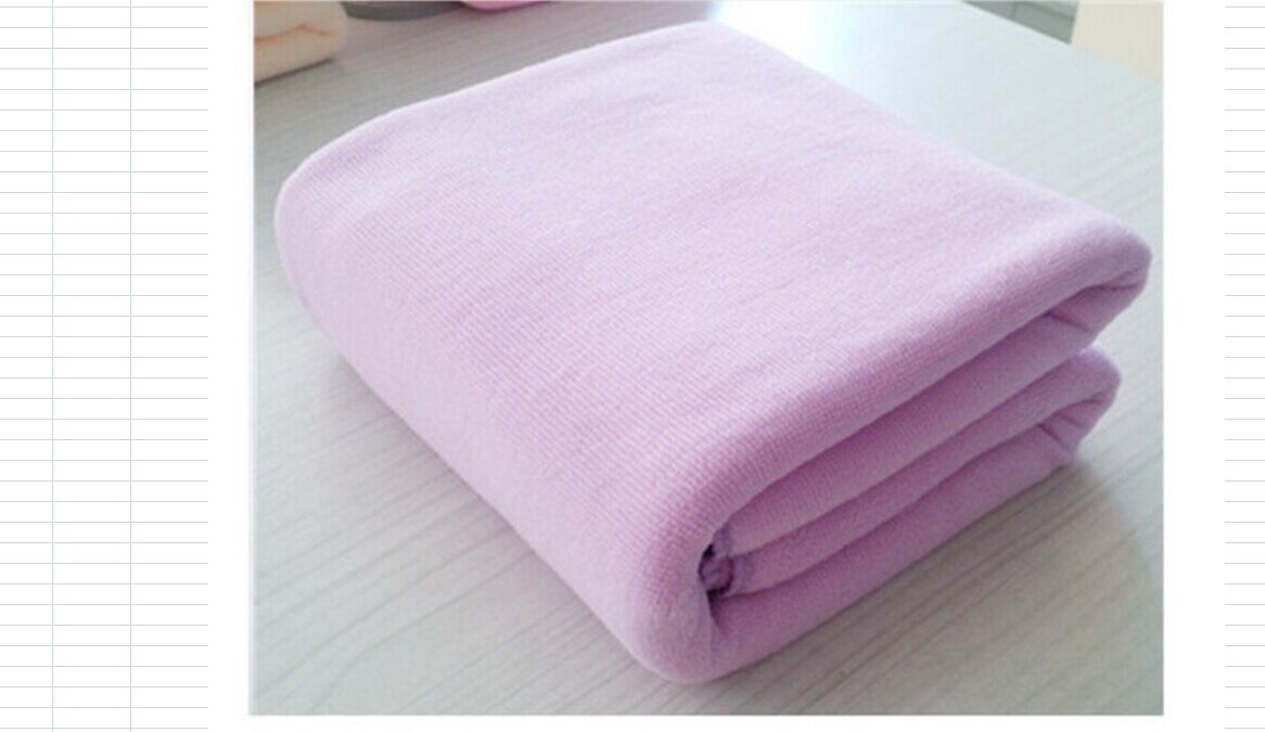 Snel drogende handdoek van vezel, microvezel, absorberend strandhanddoek, 70 x 140cm draagbare handdoek, jurk, dames, nachtkleding, spa, lichaamspakking: 12