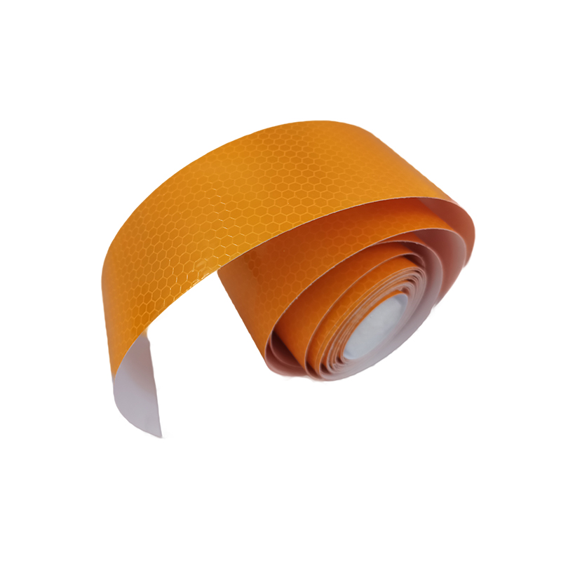 Bande autocollante réfléchissante pour cadre de vélo, 5cm x 5m: Gris clair