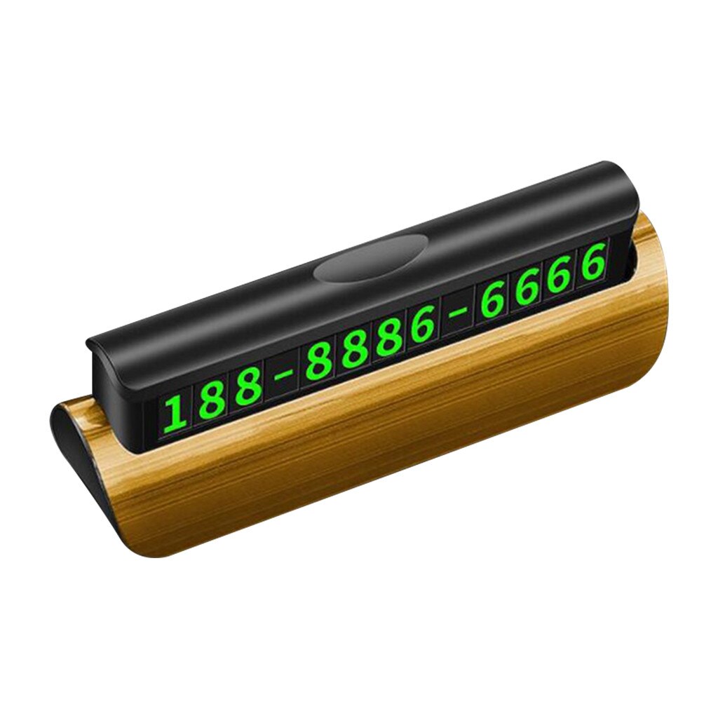 kongyide Car Temporary Parking Special Number Plate Car Temporary Parking Card Magnetic Parking Number Plate Luminous: GD