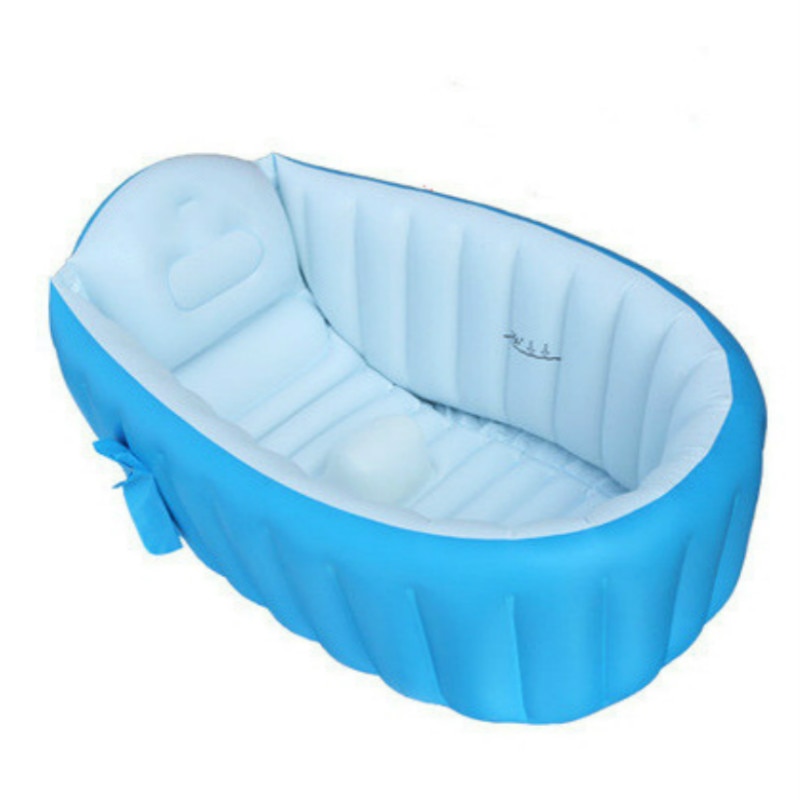 Baby bad børn badekar bærbar oppustelig sikkerhed fortykkelse vaskeskål baby bad til nyfødt holde varm swimmingpool