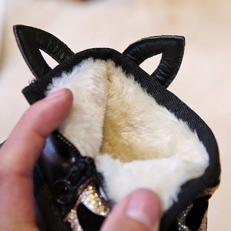 Winter Leopard Baby Meisjes Snowboots Baby Peuter Schoenen Eerste Wandelaars Jongens Winter Booties Laarzen Meisje Laarzen 부츠