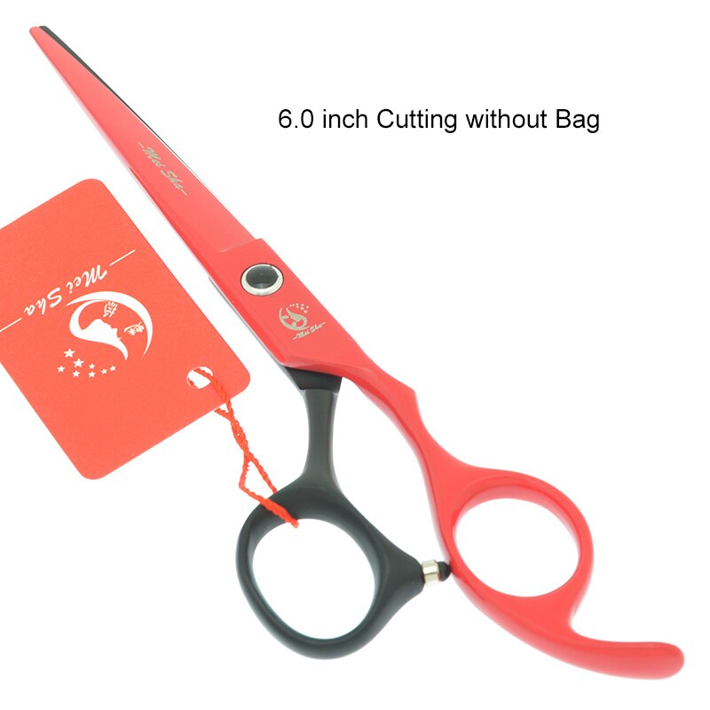 Ciseaux professionnels pour animaux de compagnie, 6.0 pouces, , pour toilettage de chien, coupe de poils d'animaux, ciseaux amincissants, accessoires pour chiens, A0076A: A0074A-03-60