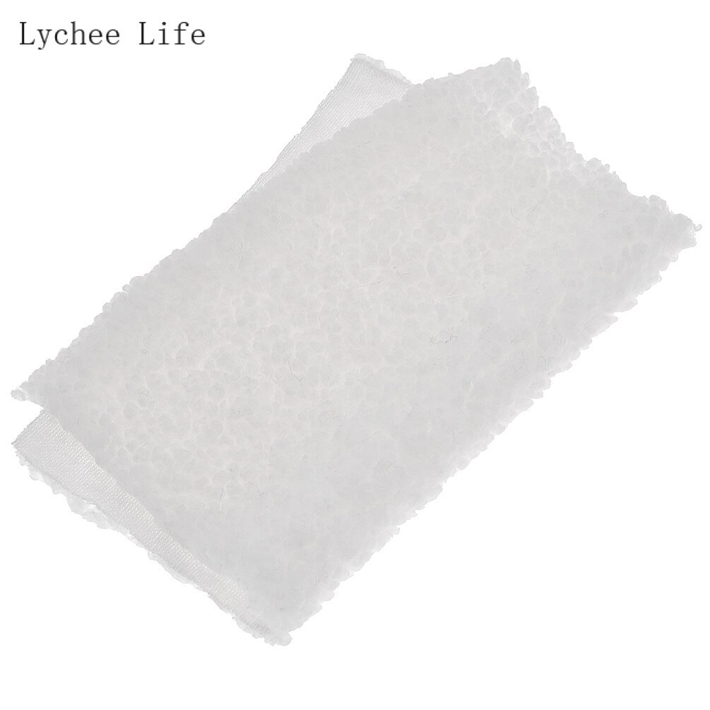 Lychee Life-tela de felpa de terciopelo y algodón A4, tejido suave y cálido para ropa de mascotas, forro de guante, tela de lana de cordero engrosada, costura Diy: 1
