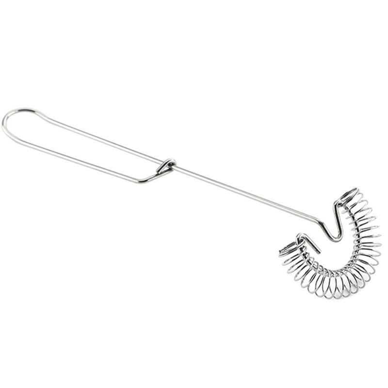 Manual Egg Beater Stainless Steel Spring Coil Coffee Milk Hand Whisk Mixer For Kitchen Unique Egg Tools