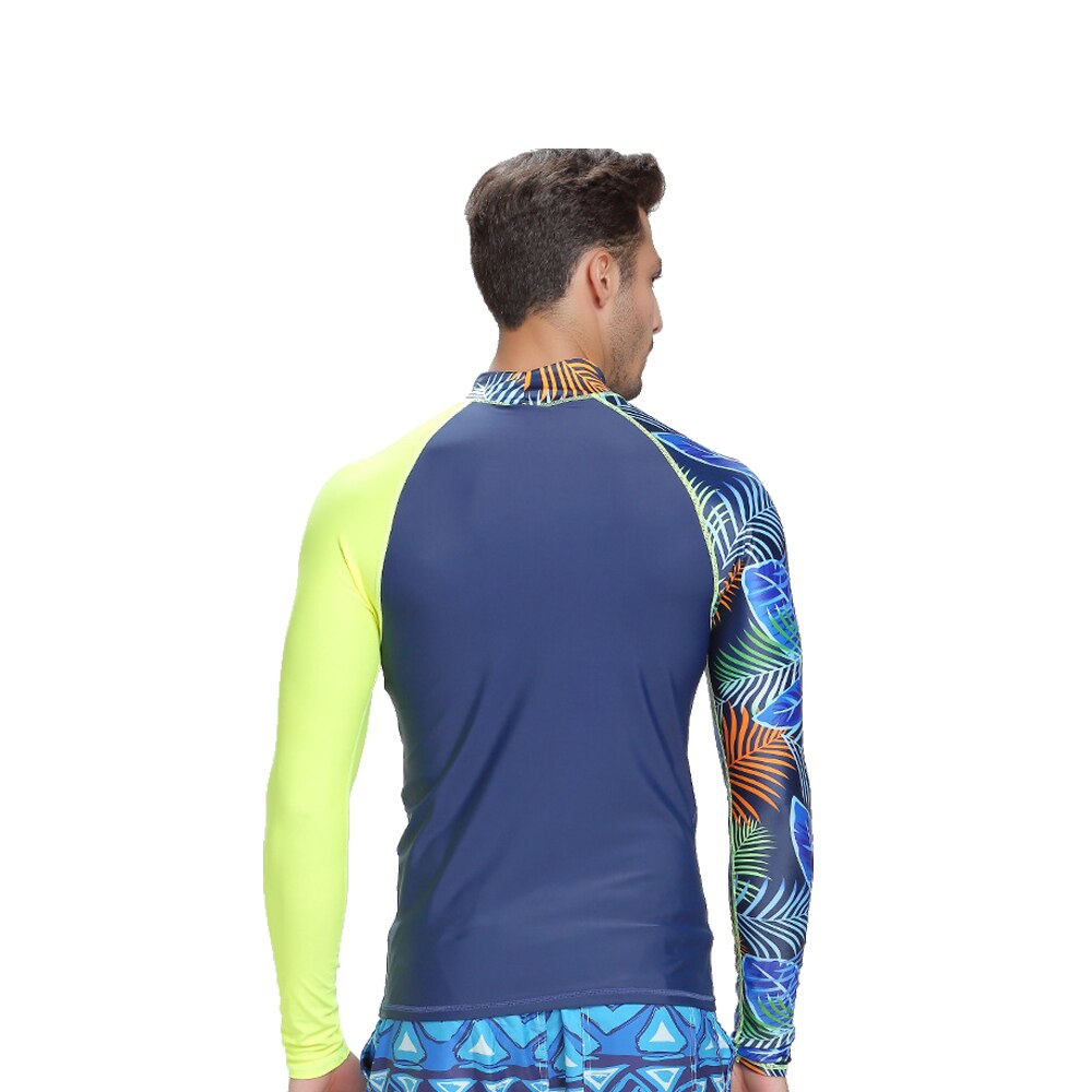 Sbart heren rashguard shirt heren lange mouwen t-shirt zwemkleding wakeboard drijfpak tops uv zwemmen rashguard