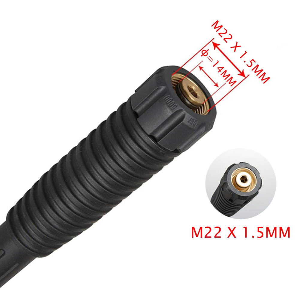 High Pressure Washer Power Spray 4000Psi With 19 Inch Extension Replacement Wand Lance,5 Quick Connect Nozzles For Honda