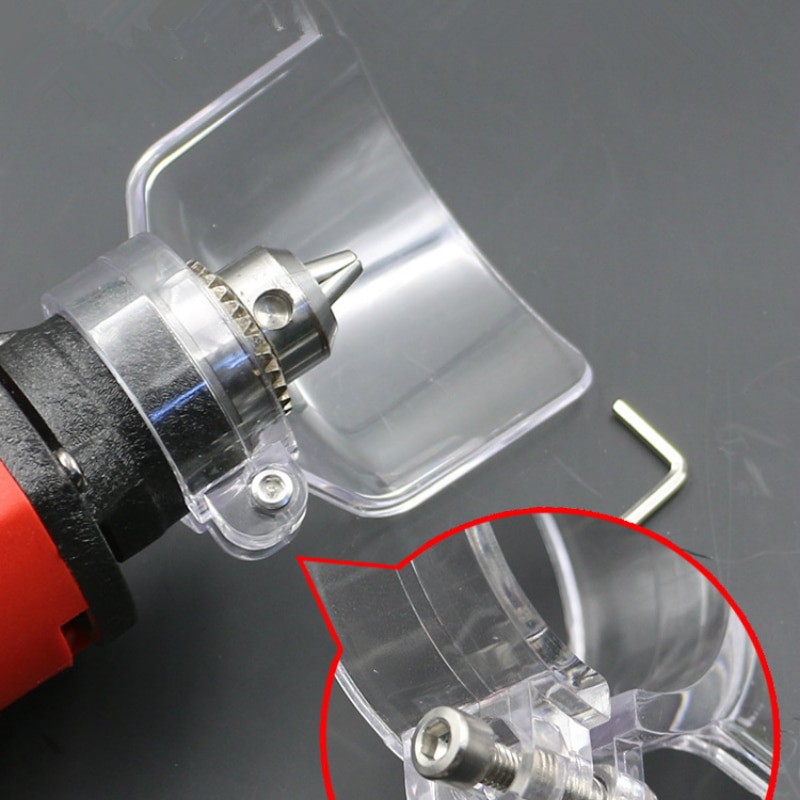 Shield Rotary Tool Attachment Accessories for Mini Drill Electric Grinder Safety Protecting Cover Case Holder Power Dremel Tool