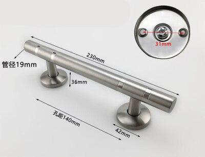 stainless steel adjustable door handles Cabinet Drawer Pulls and Knobs furniture handles Hardware Accessories: B