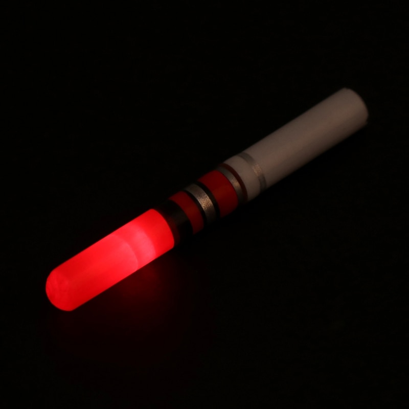 Flotteur de pêche bâton lumineux vert rouge nuit lumineuse électronique attrayant attirail outil de pêche