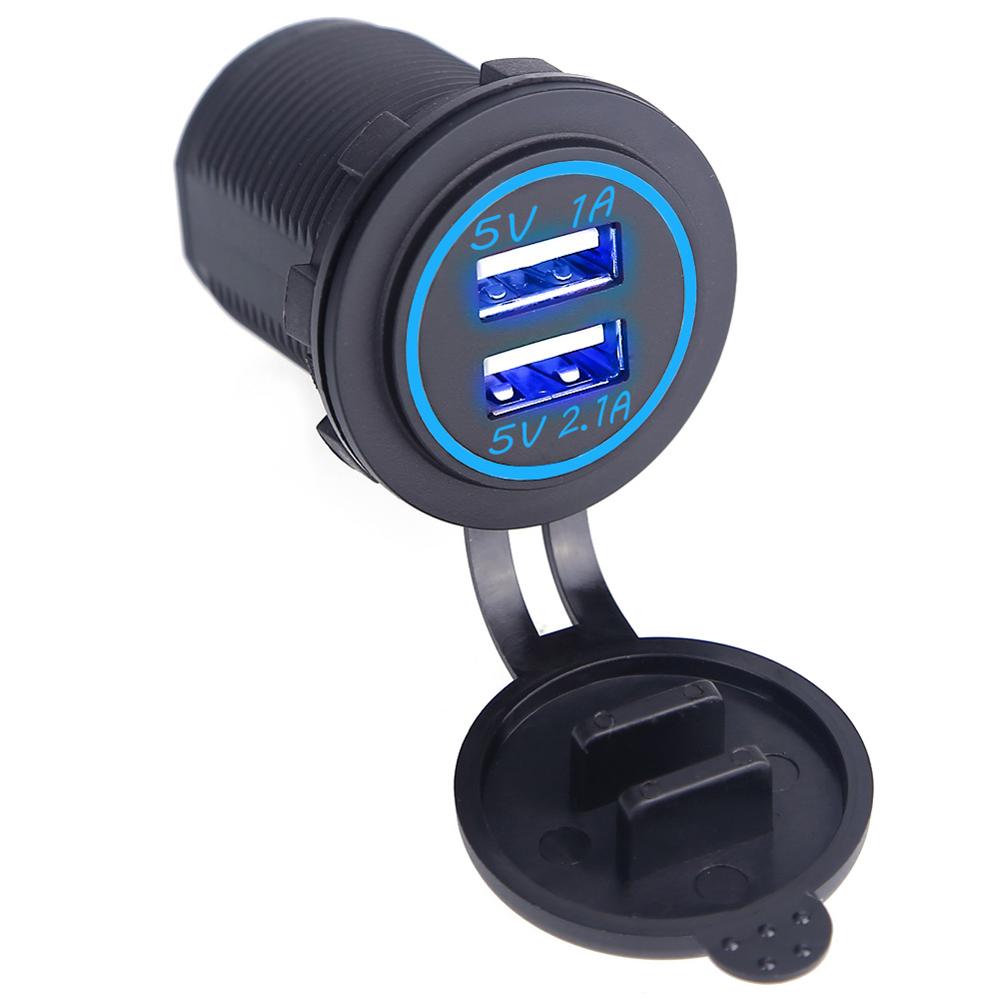 Car Cigarette Lighter Socket for Renault Megane 2 3 Duster Logan Clio Laguna 2 Captur: Blue