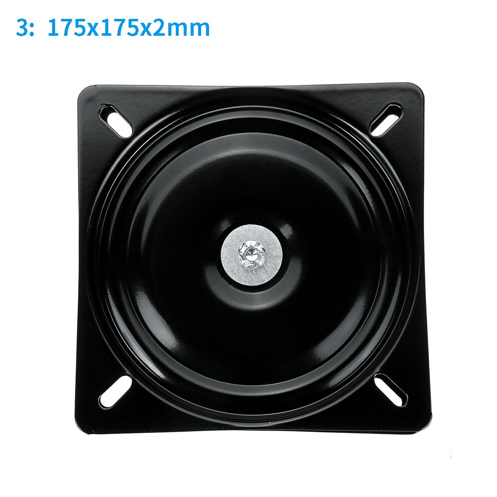 360 Degree Rotation Bar Stool Marine Swivel Plate Silent Furniture Parts Durable Base Mount Boat Seat Square Home Rack Smooth
