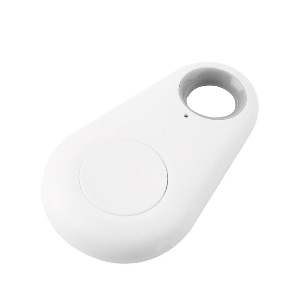 Mini Smart Label Bluetooth 4.0 Verlies Tracker Kind Ouderen Tas Portemonnee Huisdier Key Finder GPS Locator Alarm Smart Bluetooth Tracker: WHITE