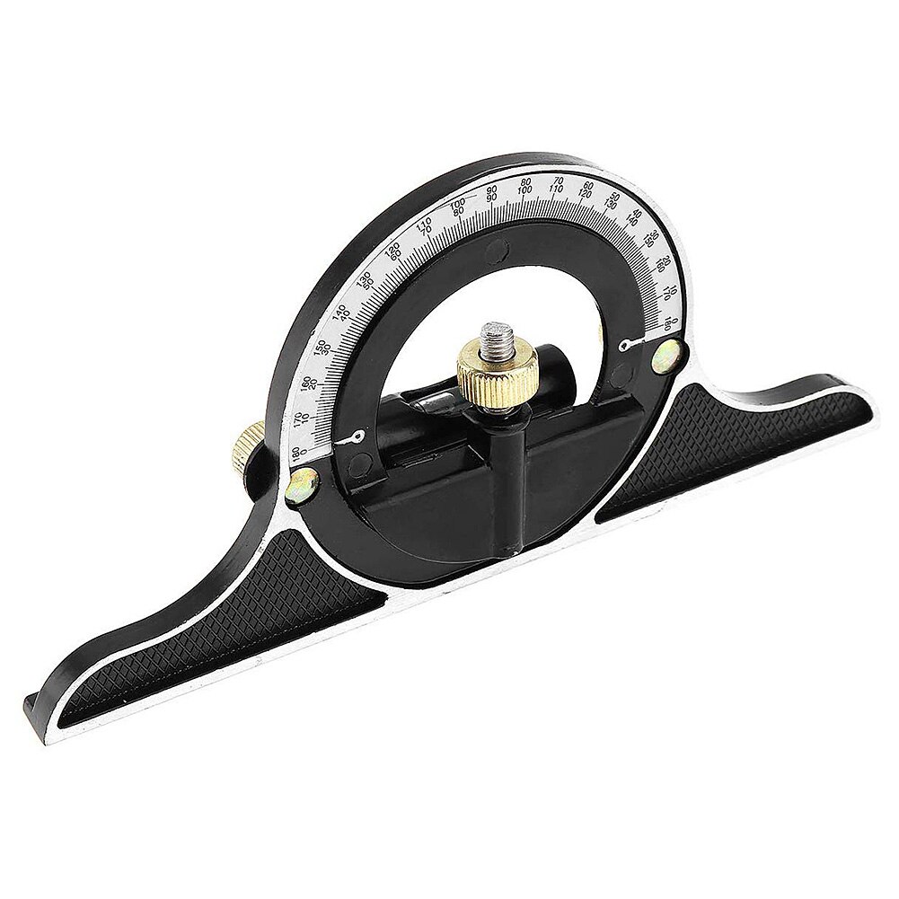 Stainless Steel Multifunctional Ruler Adjustable Sliding Combination Angle Ruler Protractor Level Measuring Corner Tools