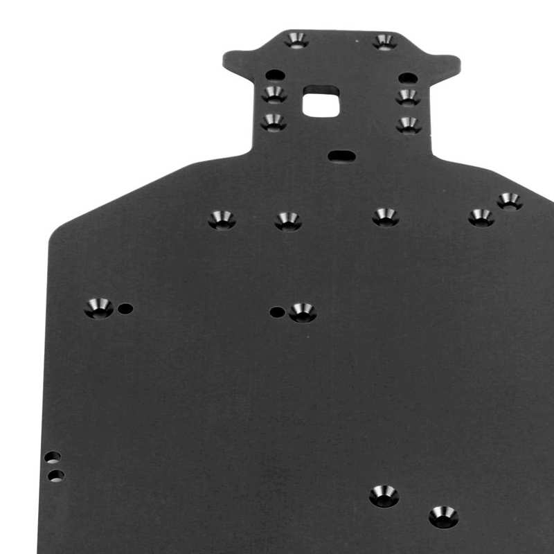 Aluminum Alloy Chassis Upgrade Parts Fit for HSP 94107 94111 94110 94124 RC Car