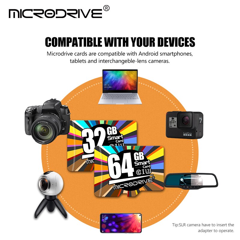 Micro SD Card high speed Memory Card 64gb 128gb Micro tf card Neutral memory disk 32gb 16gb 8gb 4gb With adapter