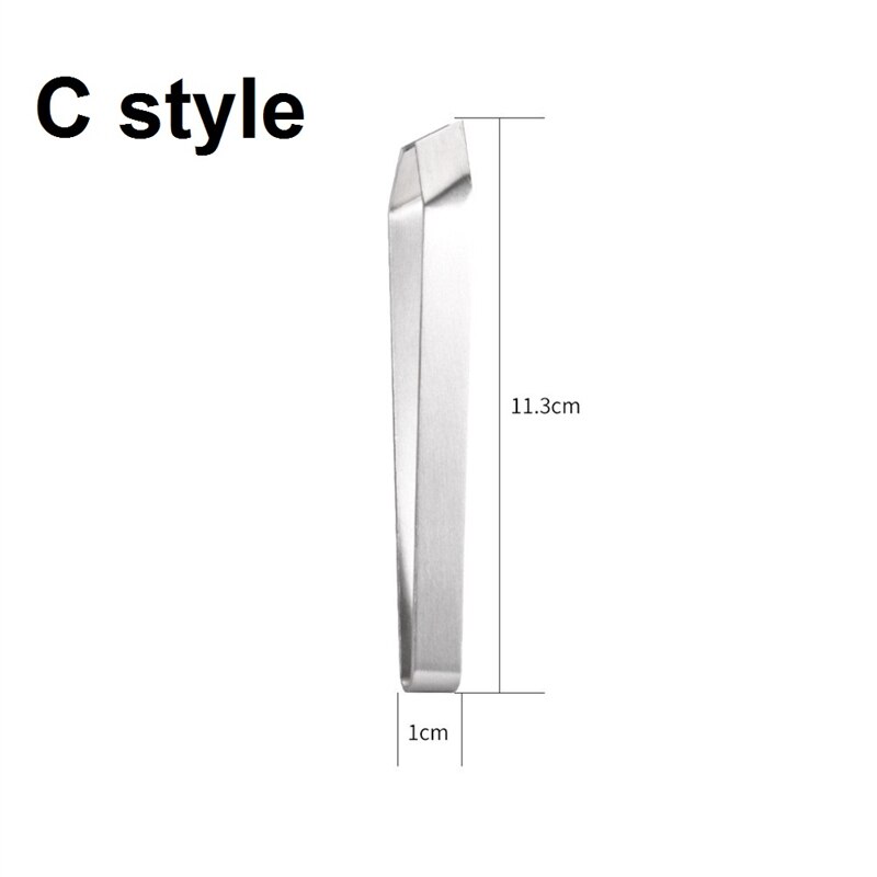 3 Styles Fish Bone Tweezers Remover Stainless Steel Fishbone Pincer Clip Puller Tongs Hair Plucking Clamp Seafood Cleaning Tool