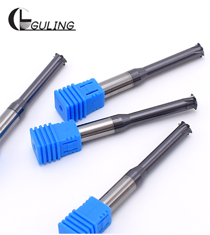 CNC Machine 60 Degree Solid Carbide Thread Milling Cutter M4 M5 M5 M8 M10 M12 M14 M18 Single Flute Metric end mill mills