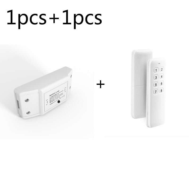 Itead basic  r2 minidiy-moduulia bluetooth valokytkin langaton sovellus kaukosäädin kytkin 220v älykodin sähkökytkintä: 01 02