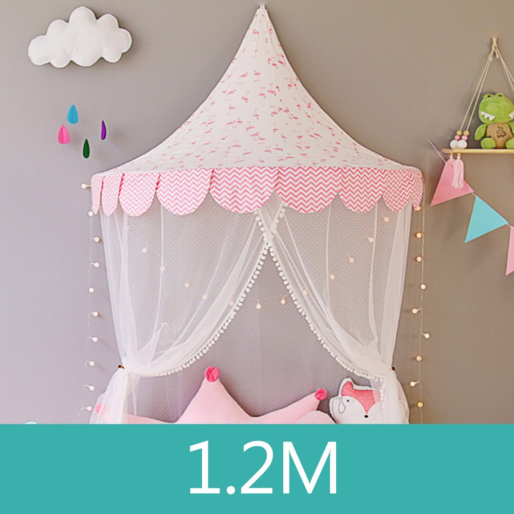 Children Tent Cotton Play Tent For Kids Child Teepee Canopy Bed Curtains Baby Cottages Room Decoration Tipi Photography Props: WJ3454F