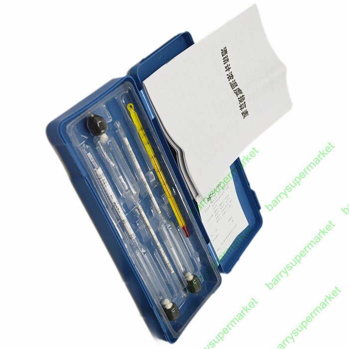 Alcoholmeter for Vodka Whiskey Wine Measuring Instrument Alcohol Meter Alcohol Measurement Instrument Nice Package