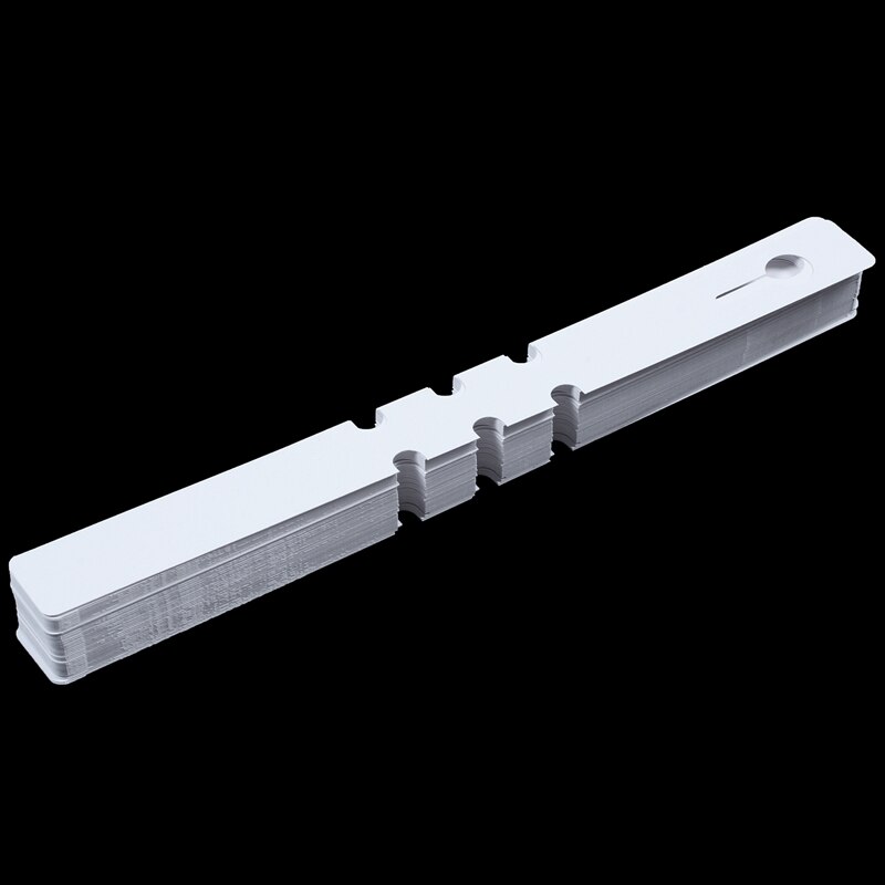 Jeyl 100Pcs Pvc Waterdichte Ring Set Label Plant Label Tuinieren Label Plastic Orchidee Label