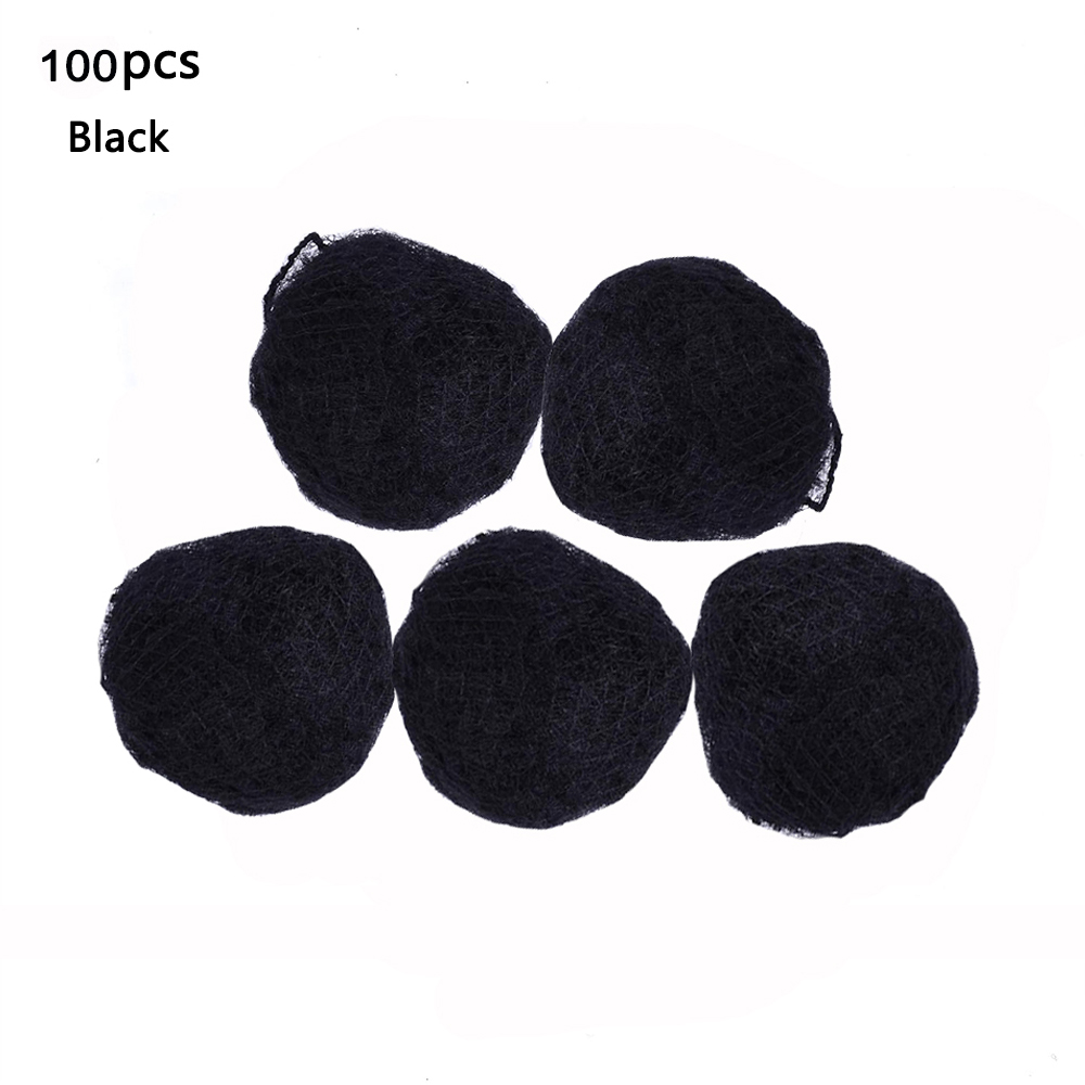20Pcs Durable Nylon Hair Net For Bun Hair Hair style Tool Black Blonde Brown 5Mm Hair Net For Wigs Mesh Hair Styling Hairnets: Burgundy