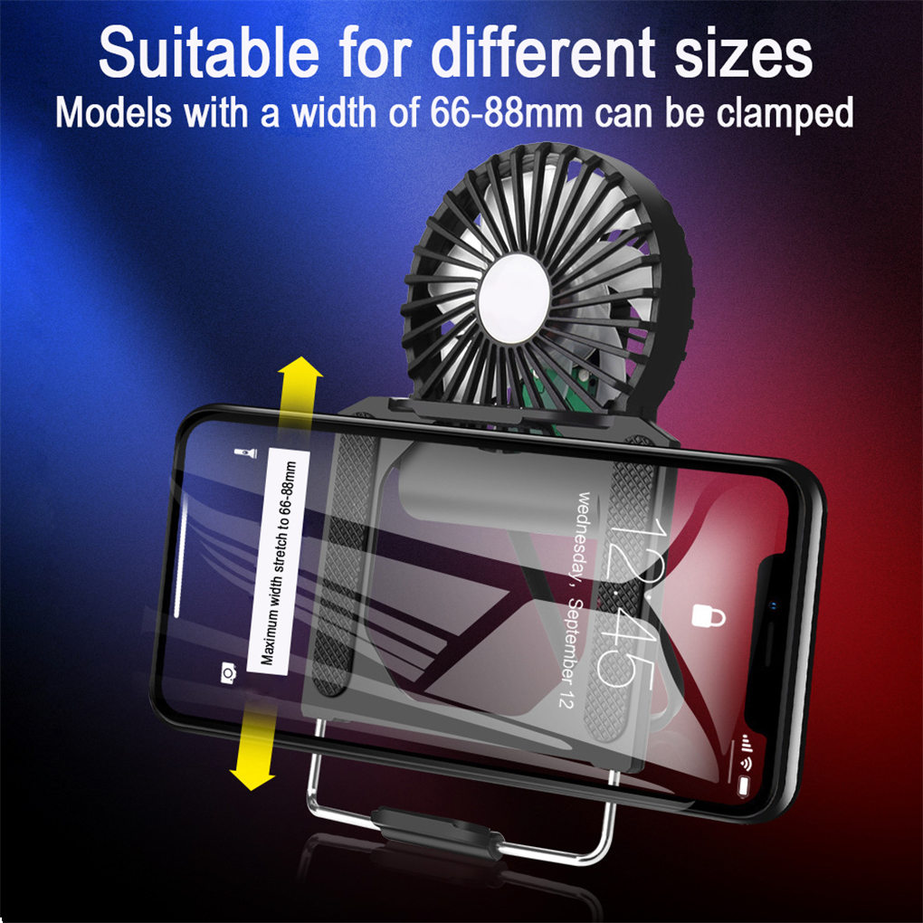 Portable Phone Cooling Fan Multi-functional Mobile Phone Fan Game Controller Cooler