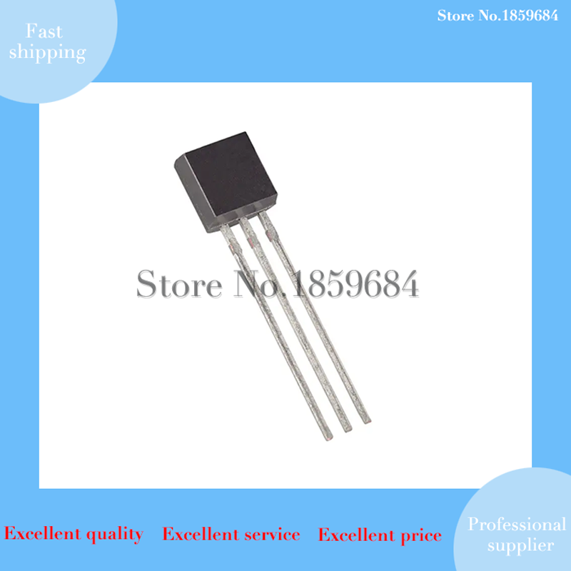 10PCS MCP1702-2502E/TO VN2106N3-G NS18B20-QTOS LM285LP-1-2 TO-92 Original
