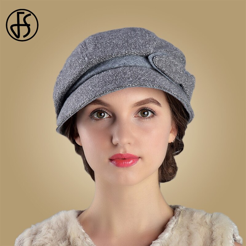 Naisten villahatut, ranskalainen baretti, huopahattu, kirkkohattu, sininen, punainen, harmaa, lämmin, rento, naisten hattu, feminino