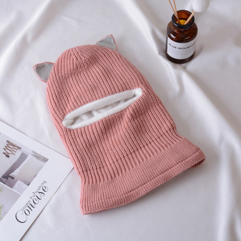 Winter baby muts sjaal jongen meisje gewricht muts peuter kinderen kind warme pompon ster muts gebreide nek plus fluwelen warmer 2-5