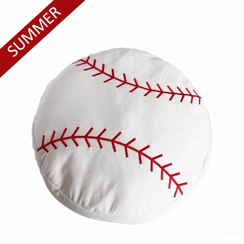 Kreative FußBall Kissen Kissen Winter Plüsch Sommer Atmungsaktive Stoff Für Freund Geburtstag Fans Hause Dekor: Sommer Baseball