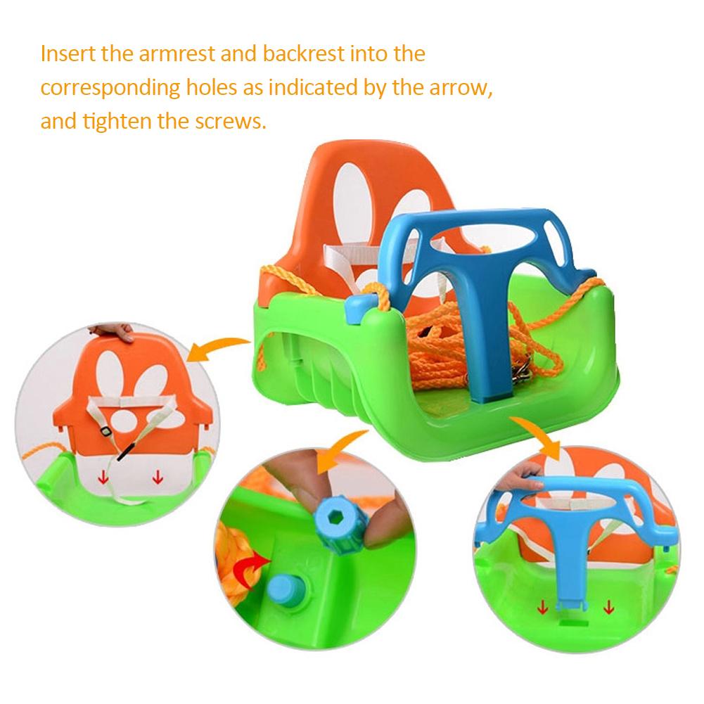 Kinderen Schommel Thuis Drie-in-een Kind Baby Swing Accessoires Baby Buiten Speelgoed Swing ouder-kind interactief Speelgoed