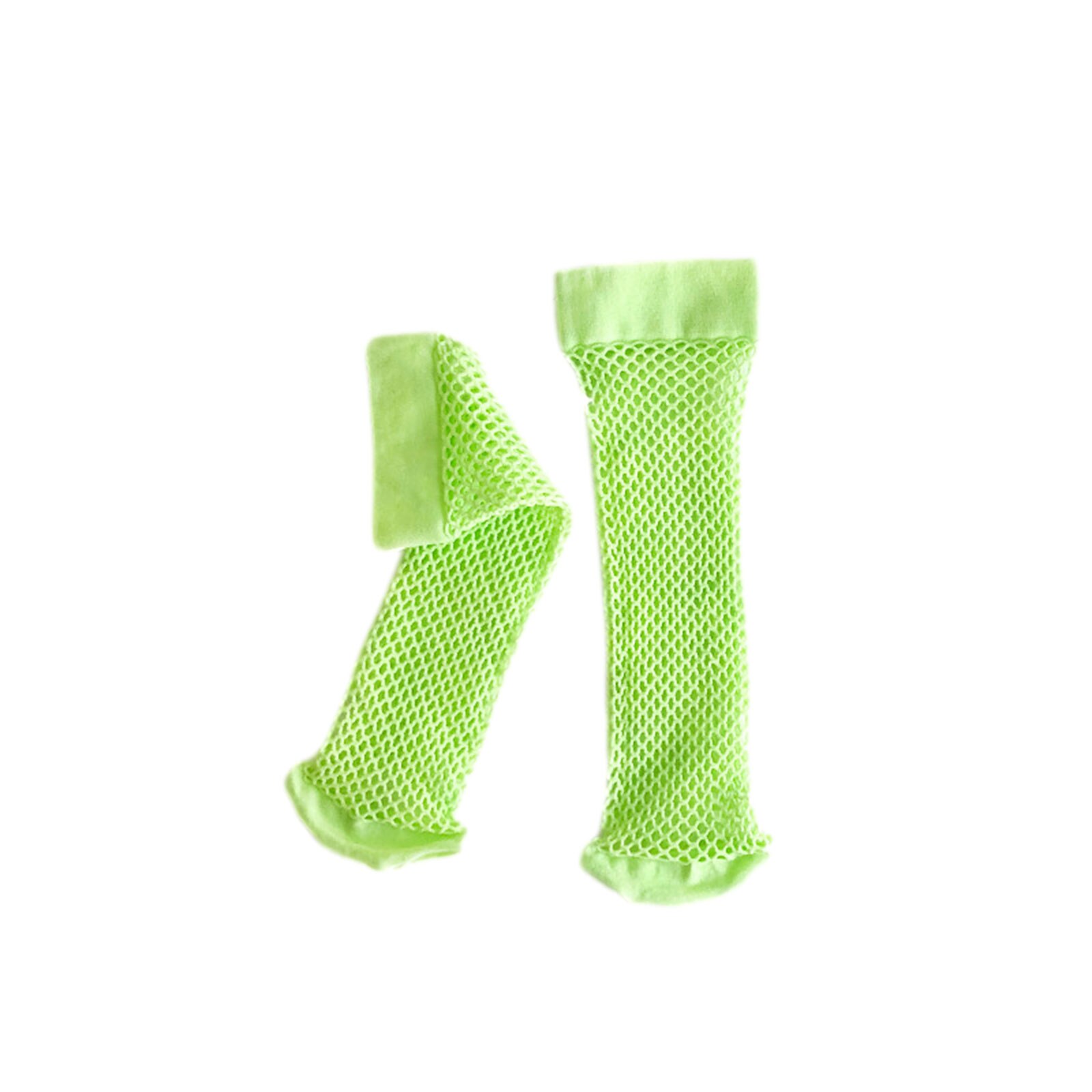 Citgeett Summer Kids Girls Stocking Solid Color Hollow Out Socks Long Socks for Spring Summer Suit 3-8Years: F