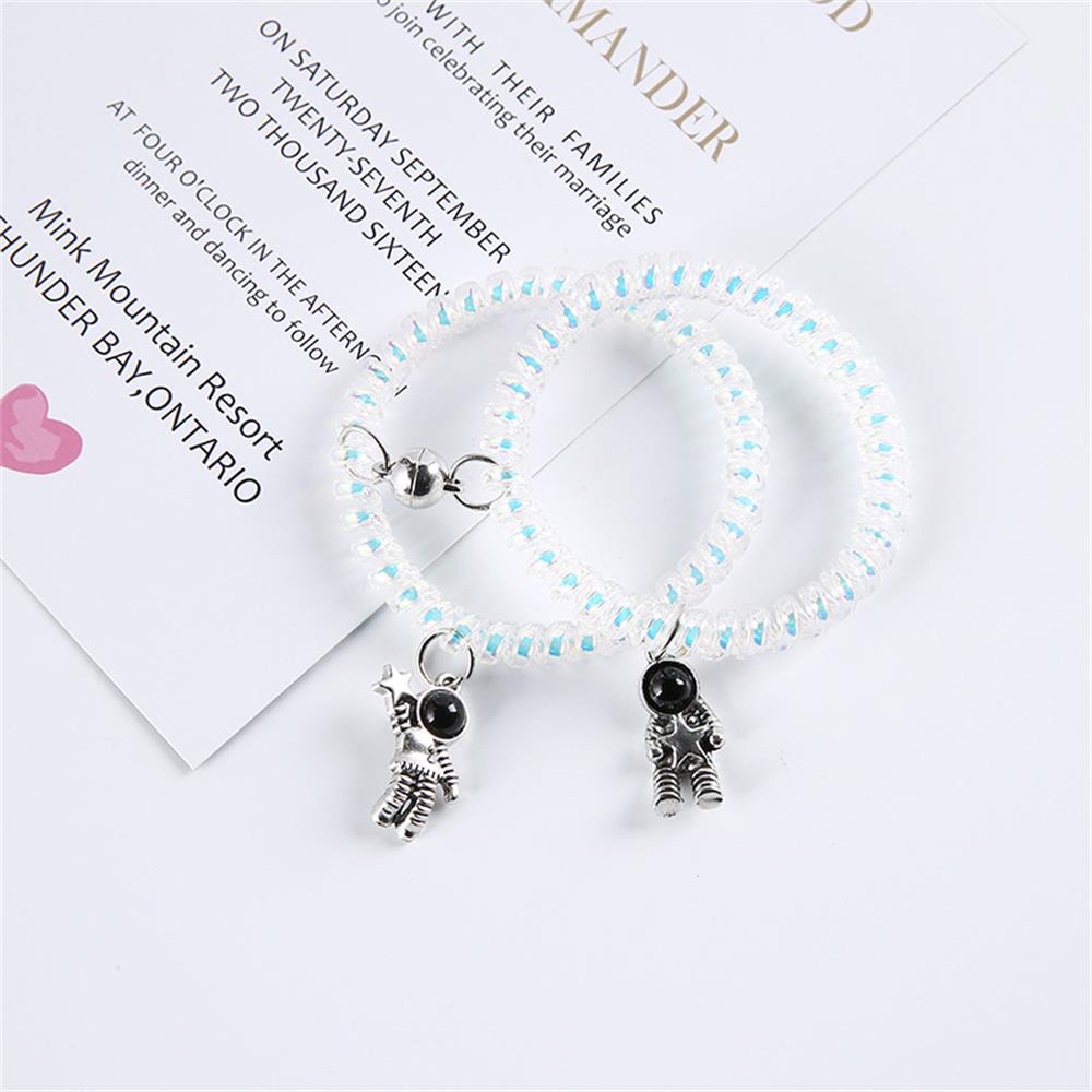 Magnet Paar Armband Trendy Stern Astronaut Armband Charme Attraktive valentinstag für Frauen Männer 2 teile/satz: Style J