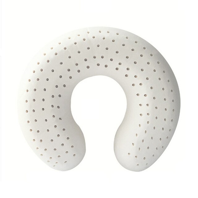 SB Natural latex pillow Cervical spine repair Memory Foam Pillow Comfortable Women Neck Head Care Health Orthopedic Pillow: U-shaped pillow