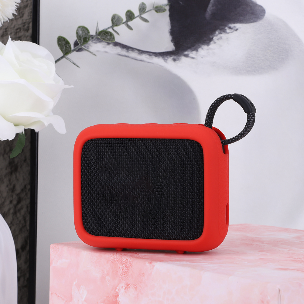 Funda para altavoz JBL Go 4, estuche de transporte de viaje con correa para la muñeca, caja de Altavoz Bluetooth portátil, cubierta protectora, accesorio
