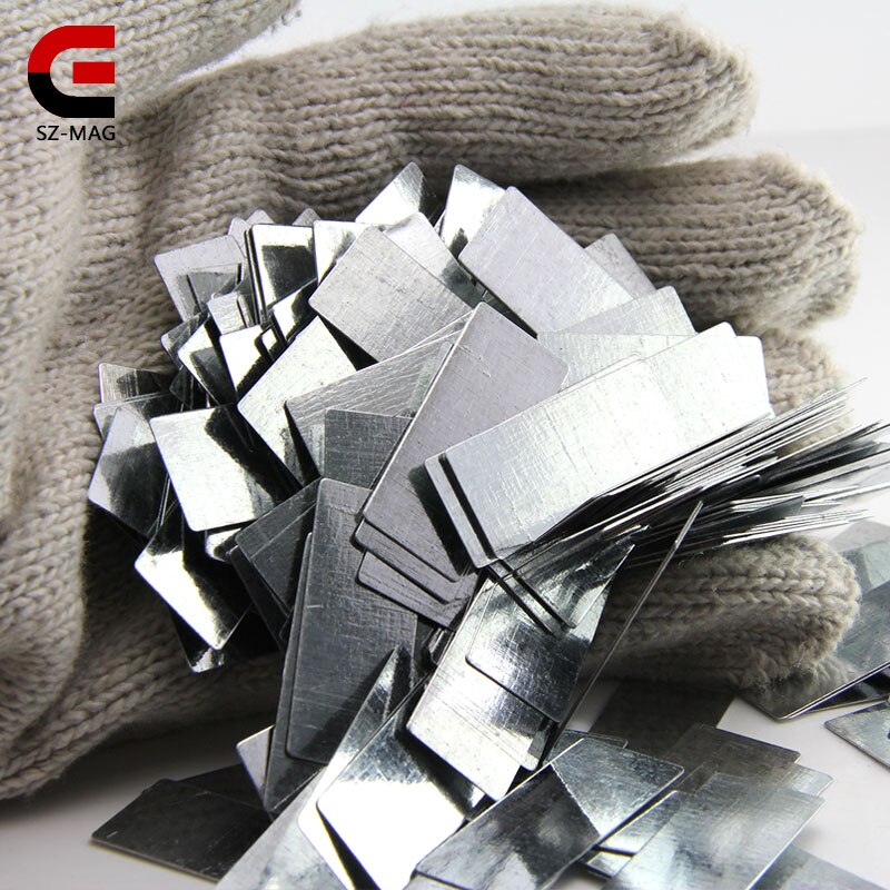 100pcs L35*15*0.3mm ultrathin iron sheet small metal plate all size on