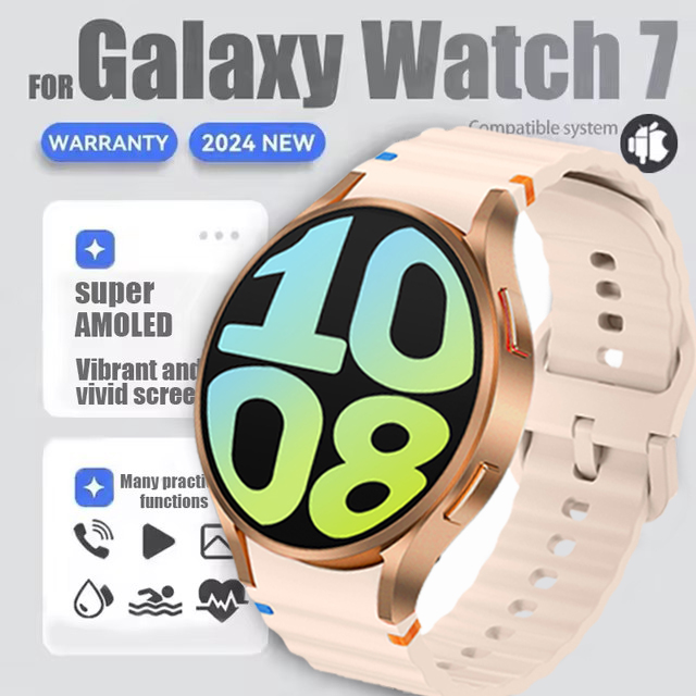 Novo relógio 7 bifosensor de tela ultrapequena para atingir monitoramento de saúde preciso smartwatch gps de dupla frequência para ios androide: Vermelho